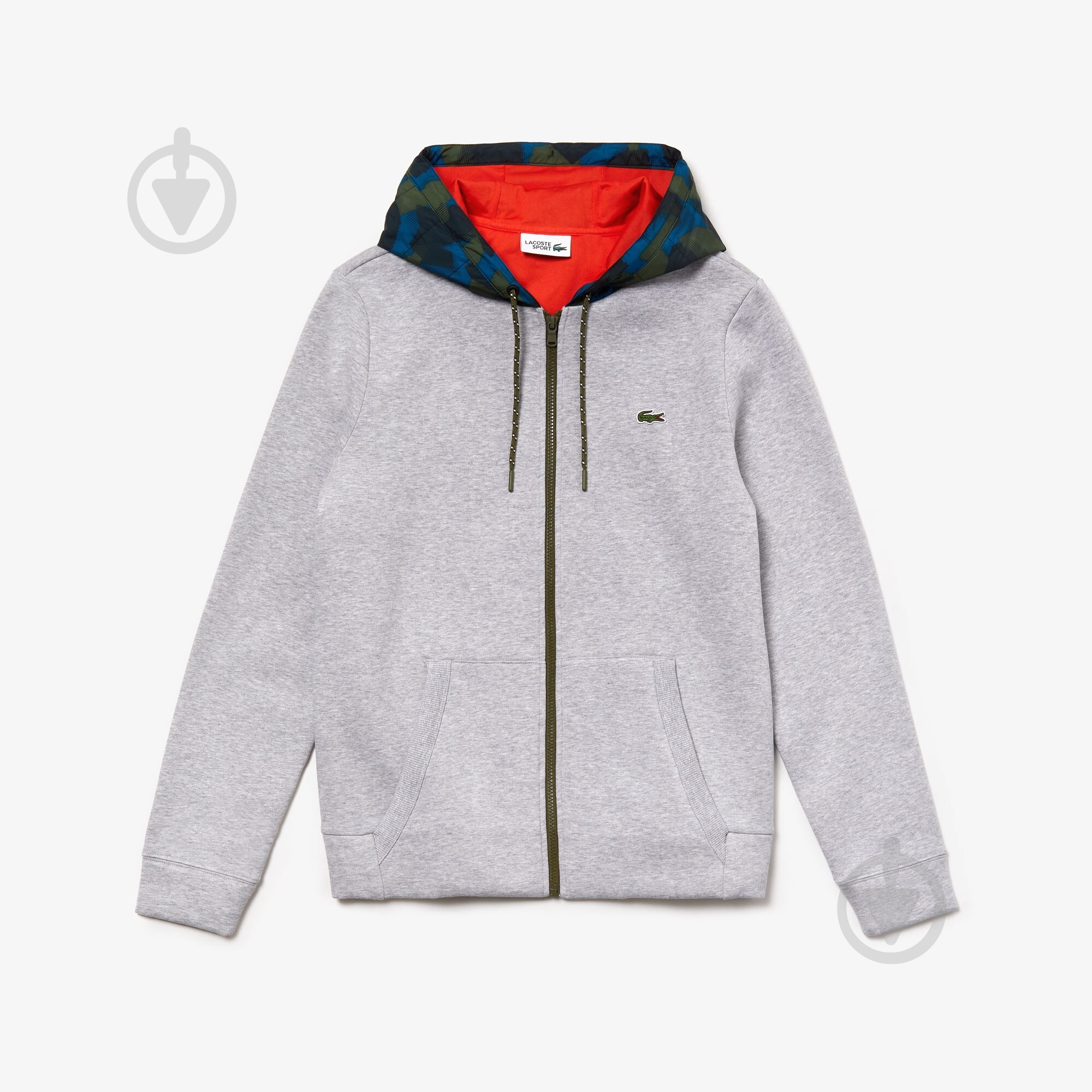 Джемпер Lacoste SH85944HV р.XL сірий - фото 1 Джемпер Lacoste SH85944HV р.XL сірий - фото 1