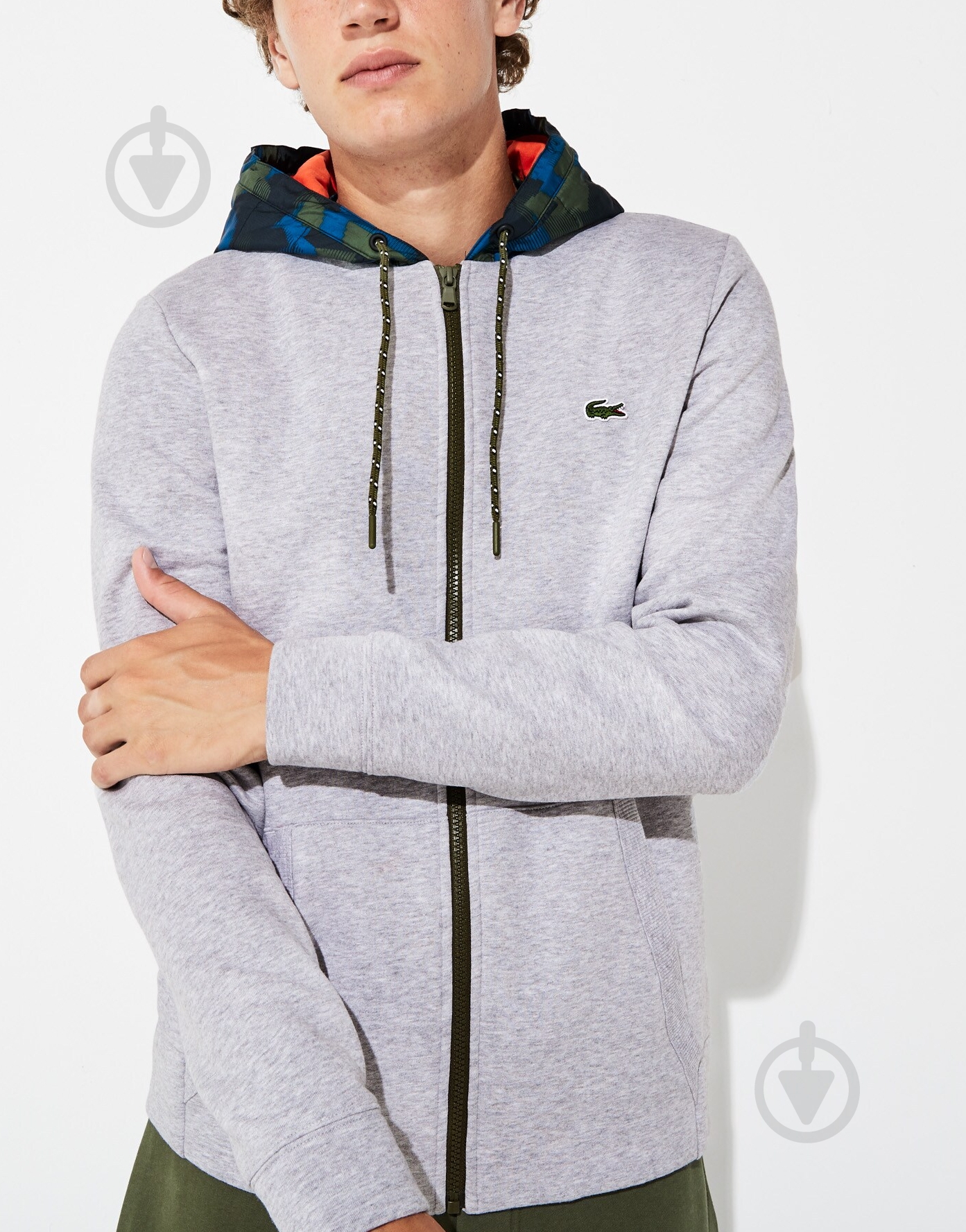 Джемпер Lacoste SH85944HV р.XL сірий - фото 6 Джемпер Lacoste SH85944HV р.XL сірий - фото 6