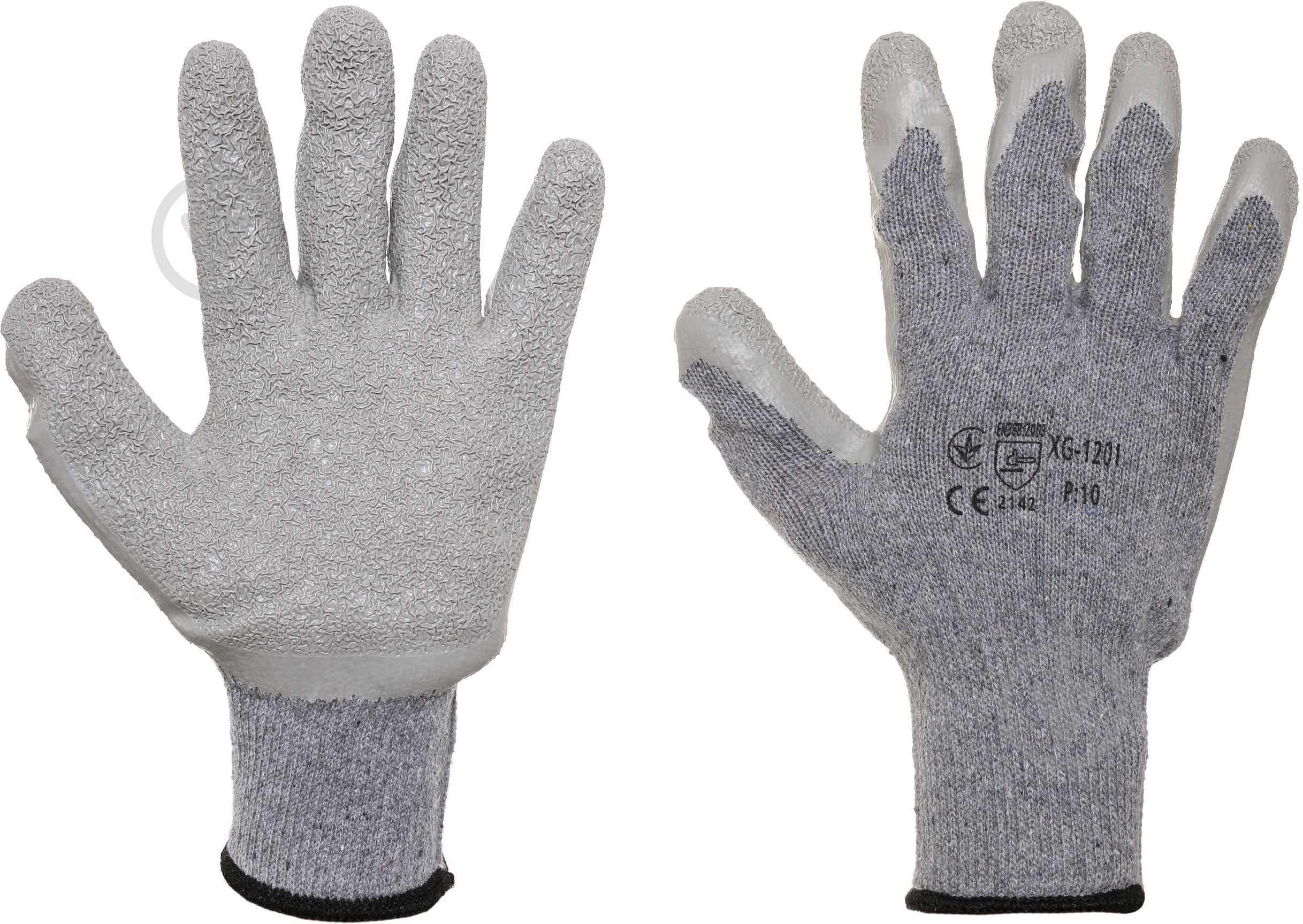 Рукавички Compass з покриттям латекс XL (10) XG-1201 - фото 1 Рукавички Compass з покриттям латекс XL (10) XG-1201 - фото 1