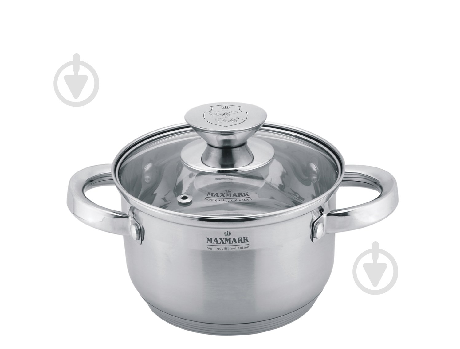 Каструля з кришкою Maxmark 1,5 л MK-3502 - фото 1 Каструля з кришкою Maxmark 1,5 л MK-3502 - фото 1