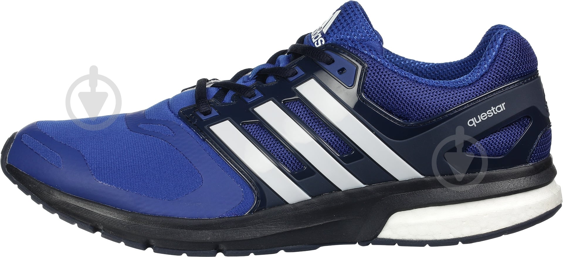 Кроссовки мужские летние Adidas Questar M S76732 р.43 1/3 синие - фото 1