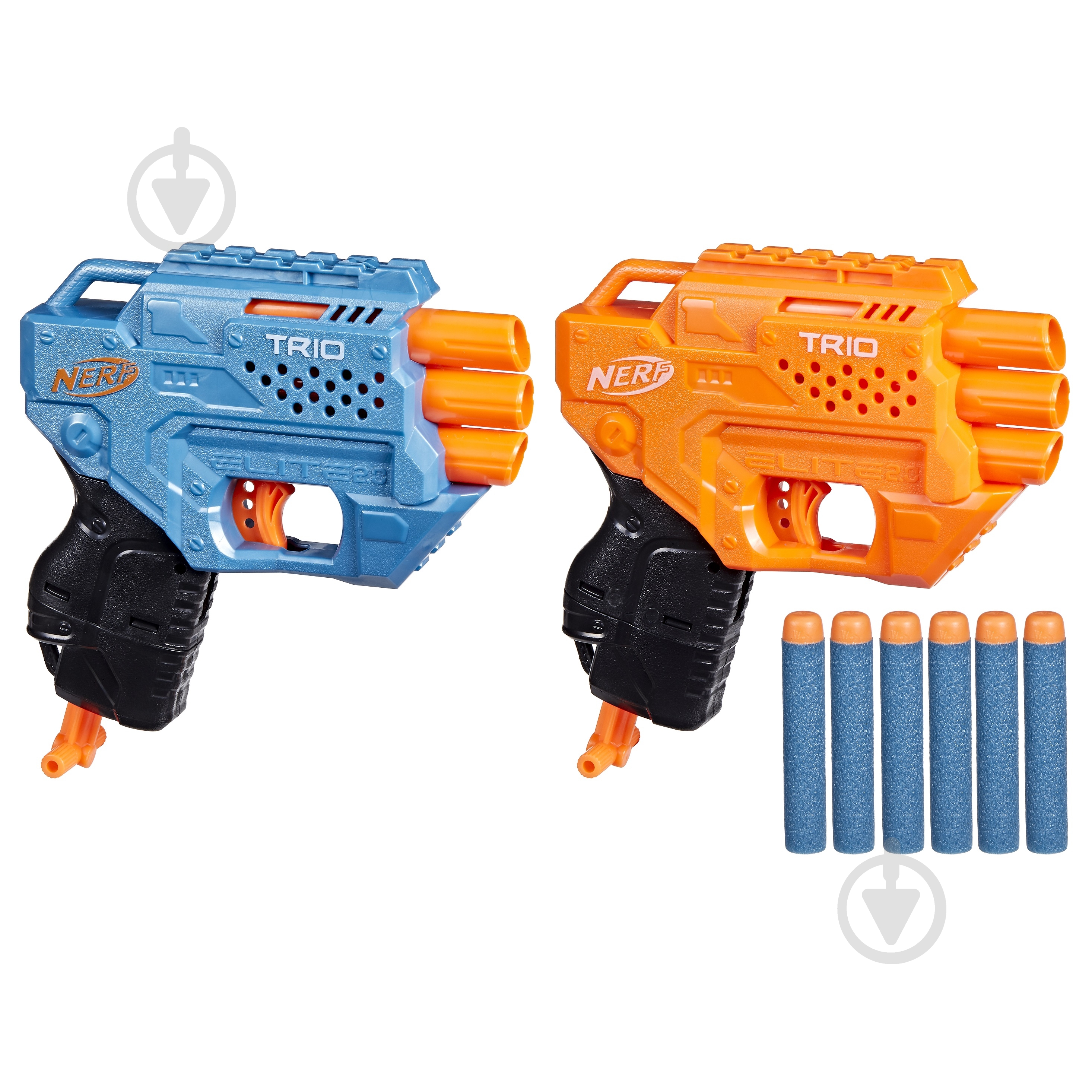 Набір бластерів Hasbro Два бластери Тріо серії Еліт 2.0 F6786 - фото 2 Набір бластерів Hasbro Два бластери Тріо серії Еліт 2.0 F6786 - фото 2