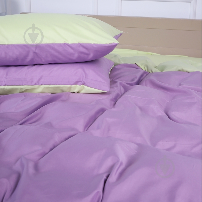Наволочка Microsatin Premium Viguera (12-0525+16-3310) 50x70 см фиолетовый/салатовый MirSon - фото 1