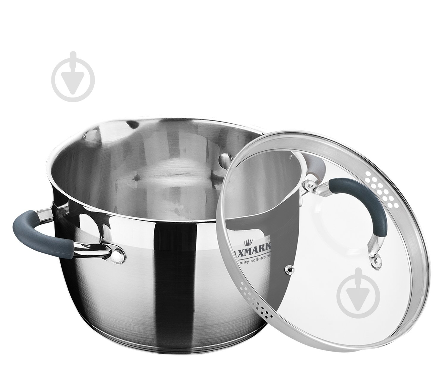 Кастрюля с крышкой Maxmark 3 л MK-VS5504 - фото 1