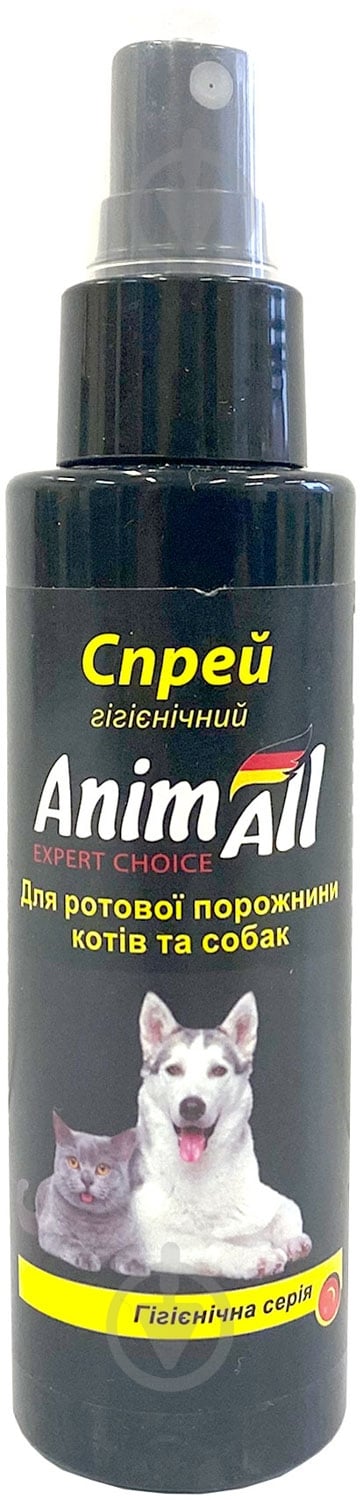 Спрей AnimAll для ротової порожнини собак і котів 100 мл - фото 1 Спрей AnimAll для ротової порожнини собак і котів 100 мл - фото 1