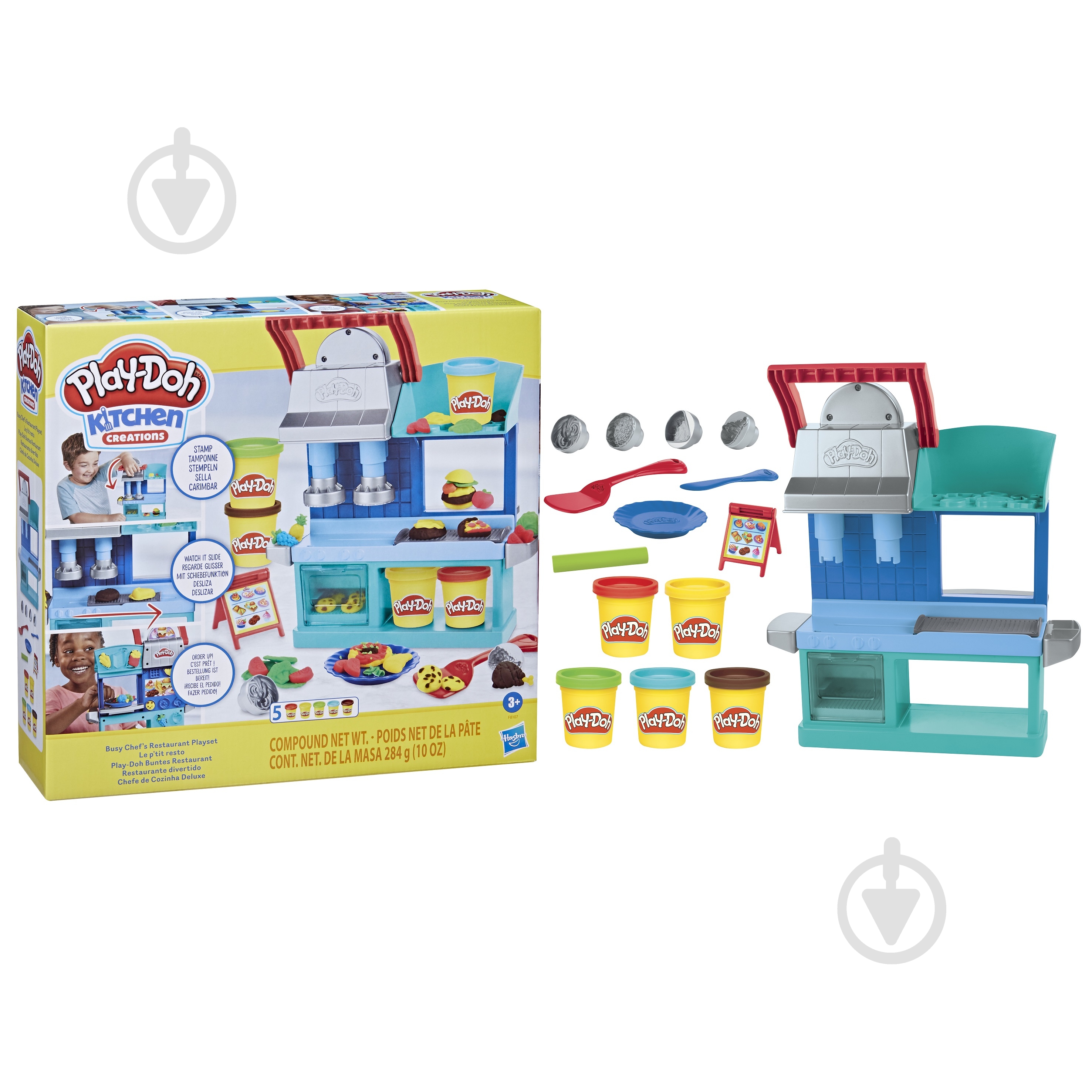 Набір для творчості Hasbro з пластиліном Зайнятий шеф-кухар F8107 - фото 1