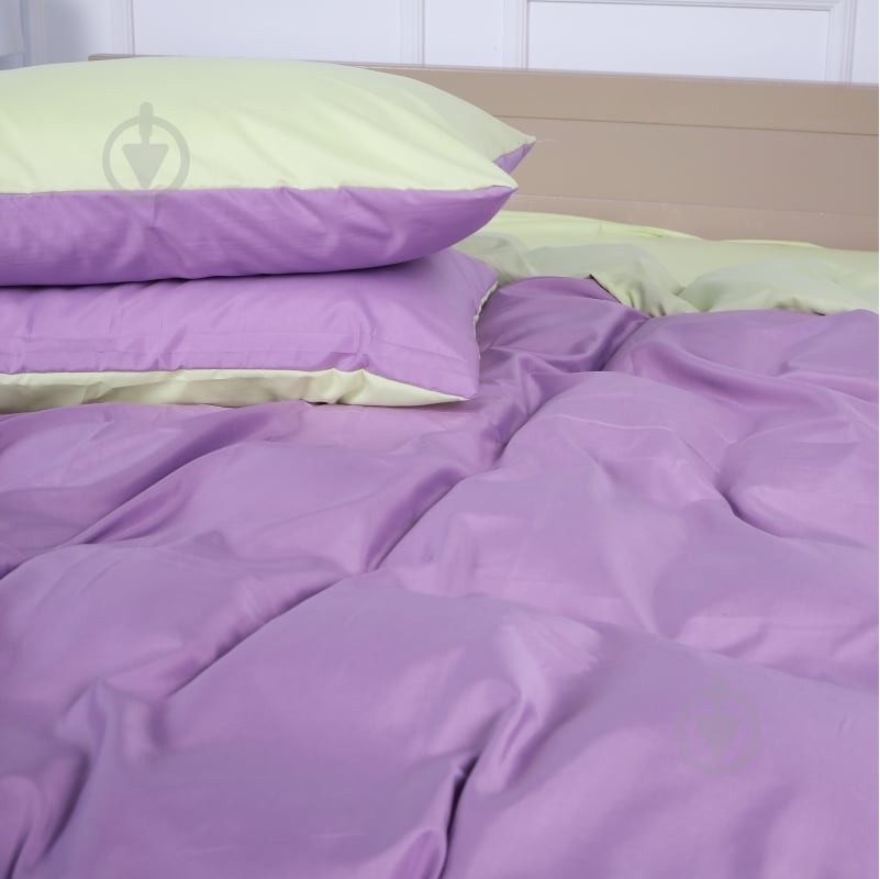 Наволочка Microsatin Premium Viguera (12-0525+16-3310) 70x70 см фиолетовый/салатовый MirSon - фото 1