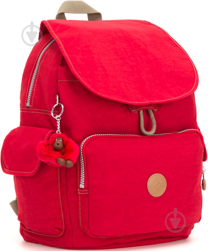 Рюкзак Kipling City Pack червоний K1214788Z - фото 1