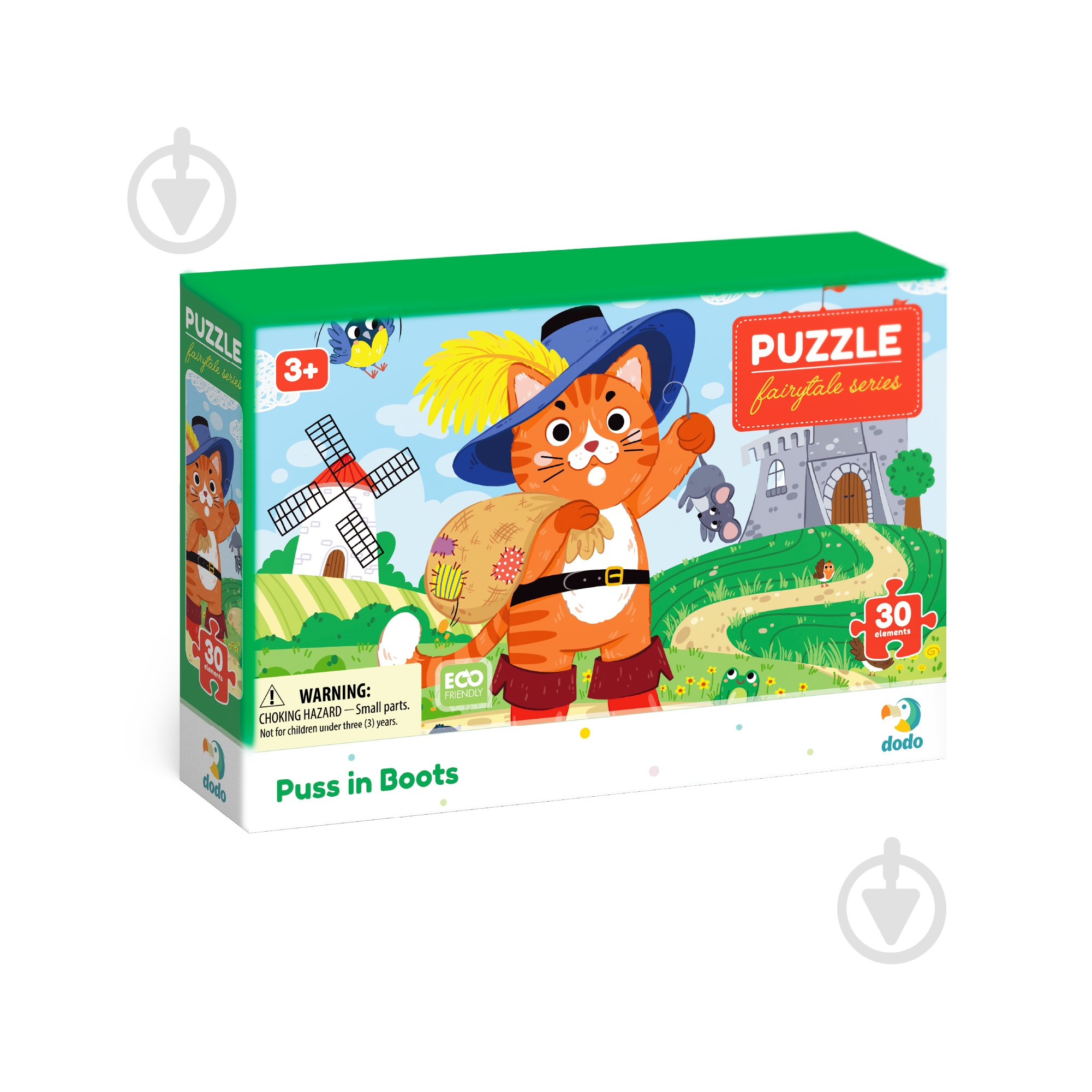 Пазл DoDo Кот в спогах 30 элементов 300693 - фото 1