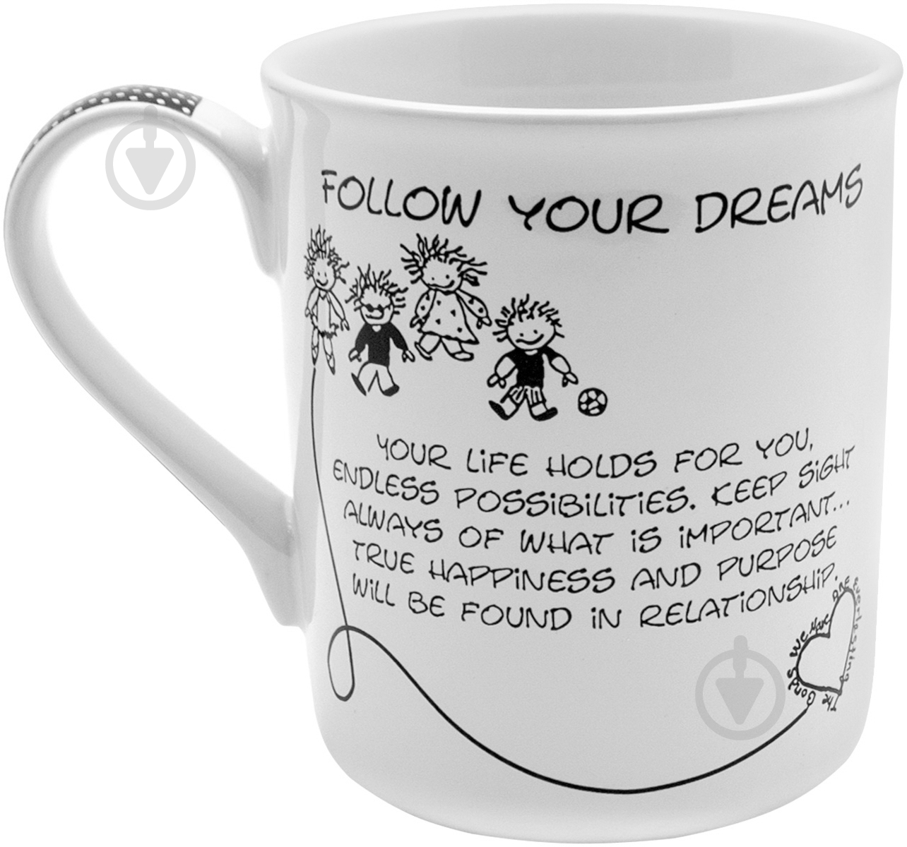 Чашка Enesco Мрії 400 мл 62013 - фото 2 Чашка Enesco Мрії 400 мл 62013 - фото 2