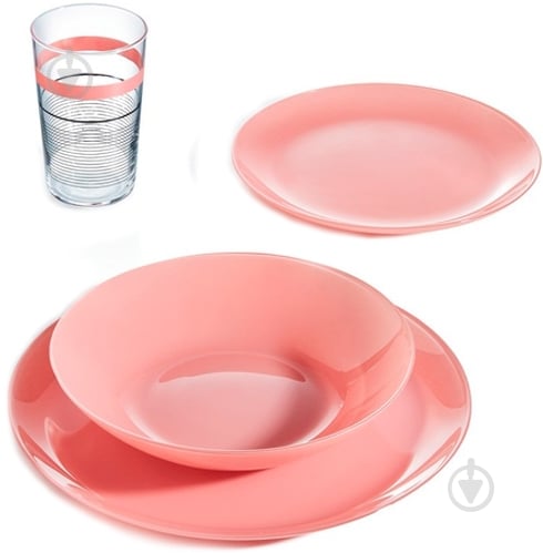 Тарелка обеденная Luminarc Arty Blush 26 см N4151 - фото 3