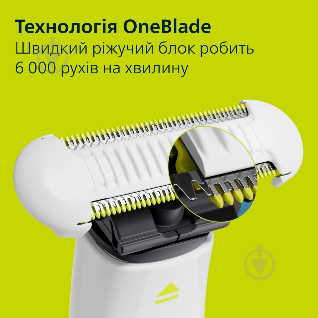 Станок для бритья Philips OneBlade QP1924/22 - фото 5