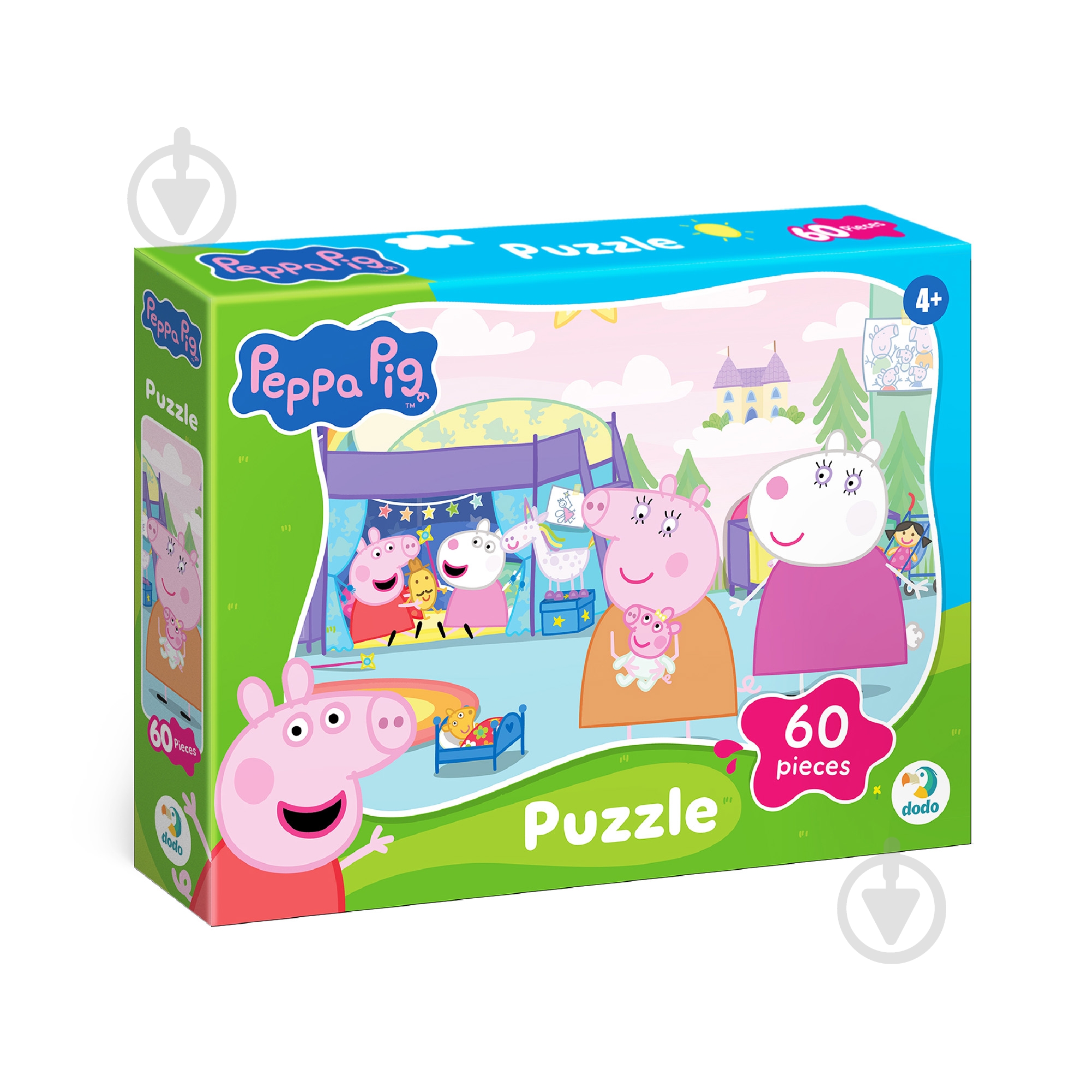 Пазл DoDo Peppa Pig Свинки и Овечки 60 элементов 200680 - фото 1 Пазл DoDo Peppa Pig Свинки и Овечки 60 элементов 200680 - фото 1