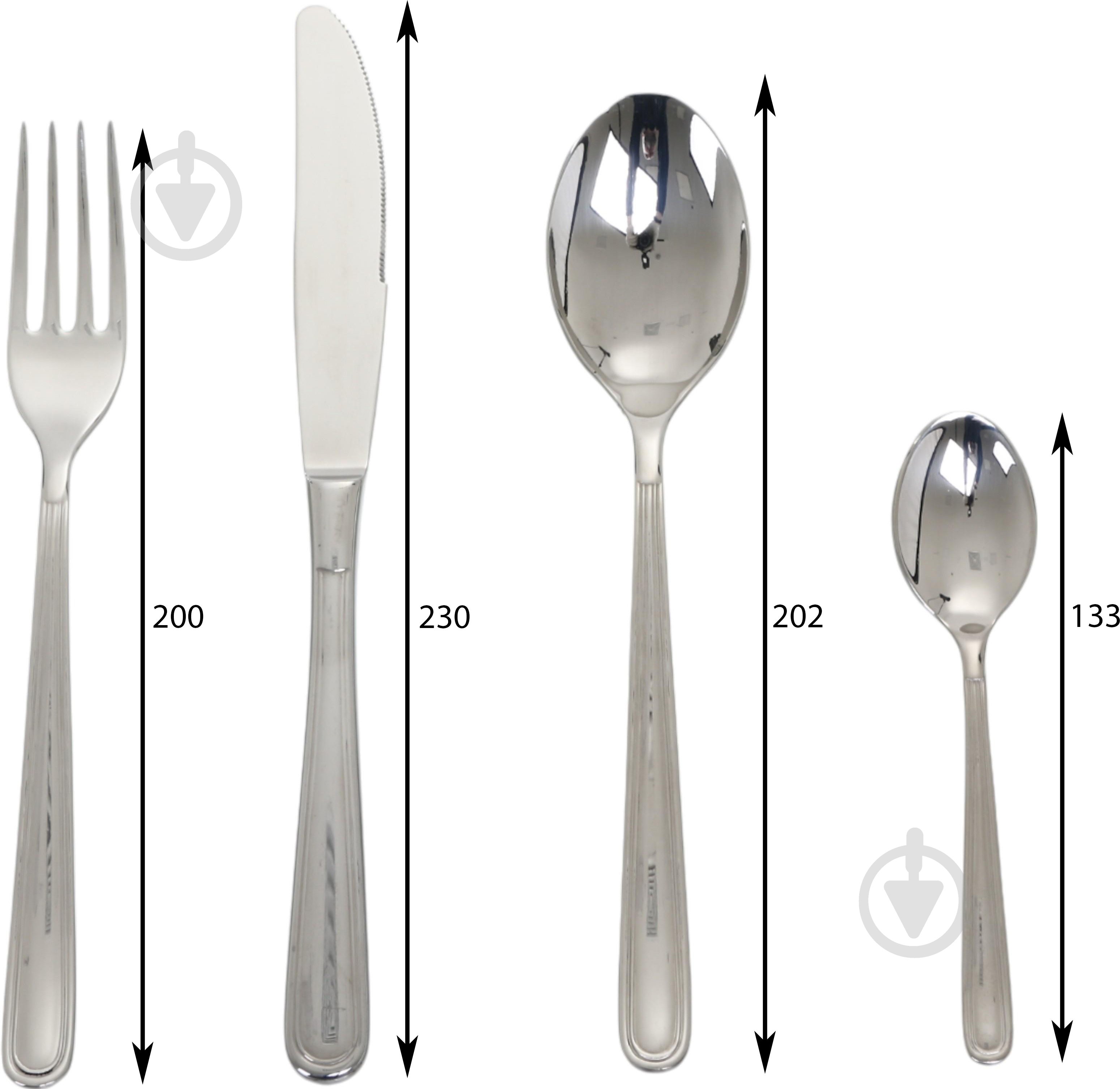 Набор столовых приборов Eme Medea PL24MD/10 - фото 2