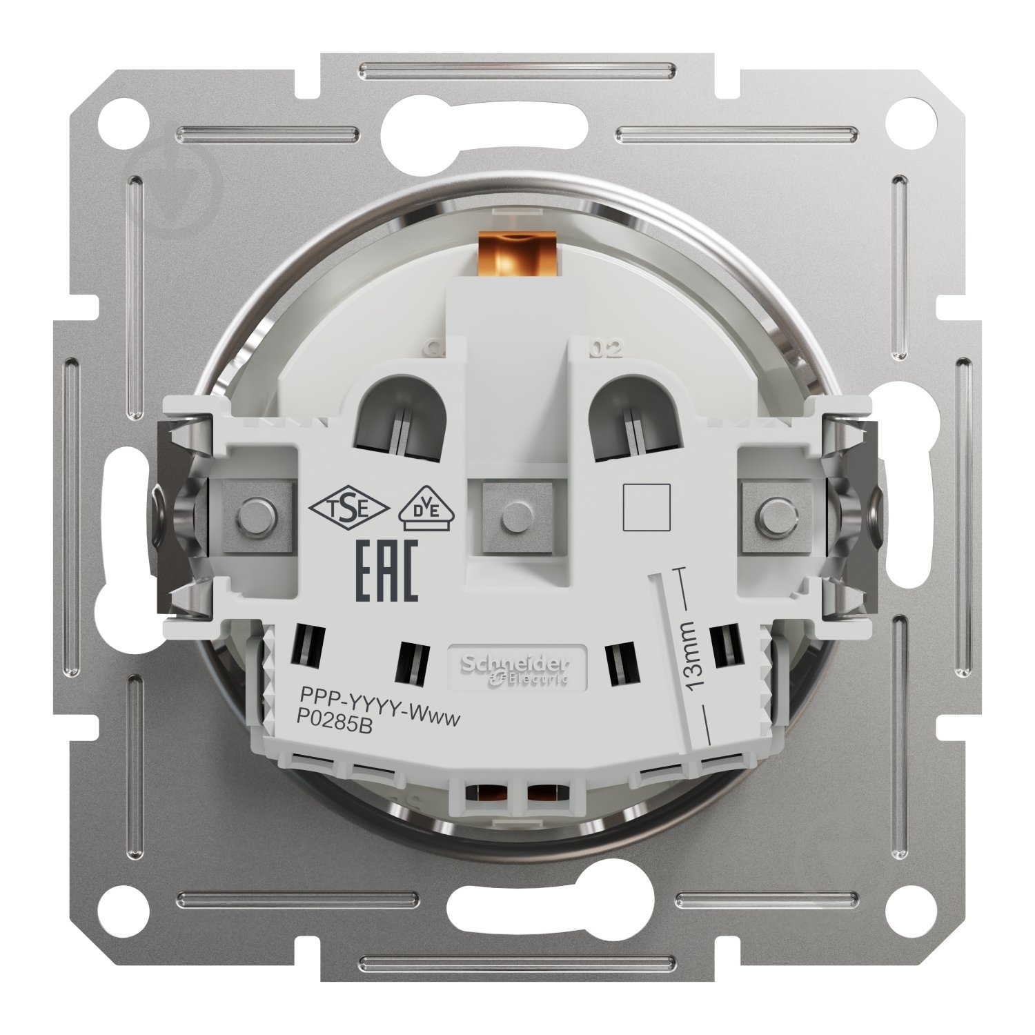 Розетка побутова із заземленням Schneider Electric Asfora IP20 білий EPH2970121 - фото 3 Розетка побутова із заземленням Schneider Electric Asfora IP20 білий EPH2970121 - фото 3