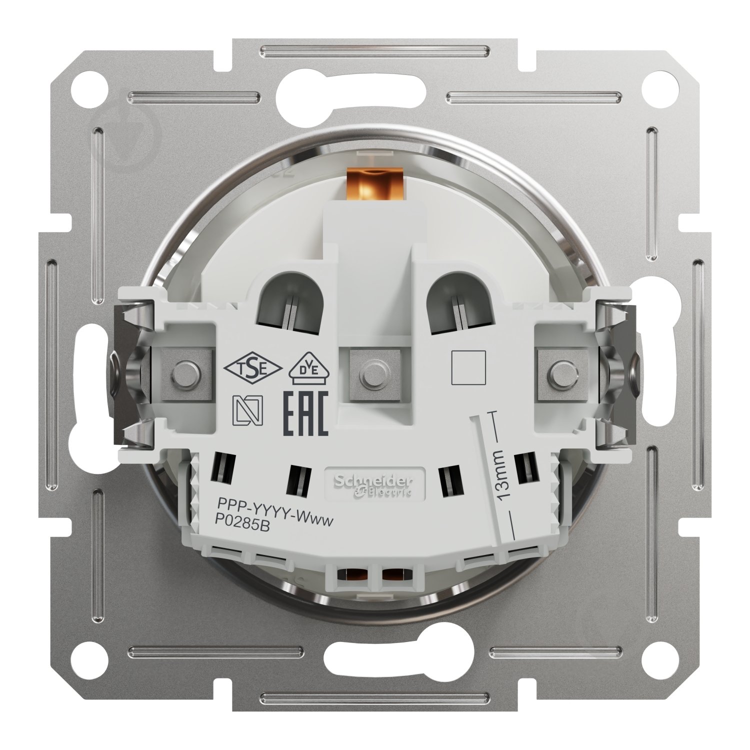 Розетка побутова із заземленням Schneider Electric Asfora IP20 білий EPH2970221 - фото 3 Розетка побутова із заземленням Schneider Electric Asfora IP20 білий EPH2970221 - фото 3