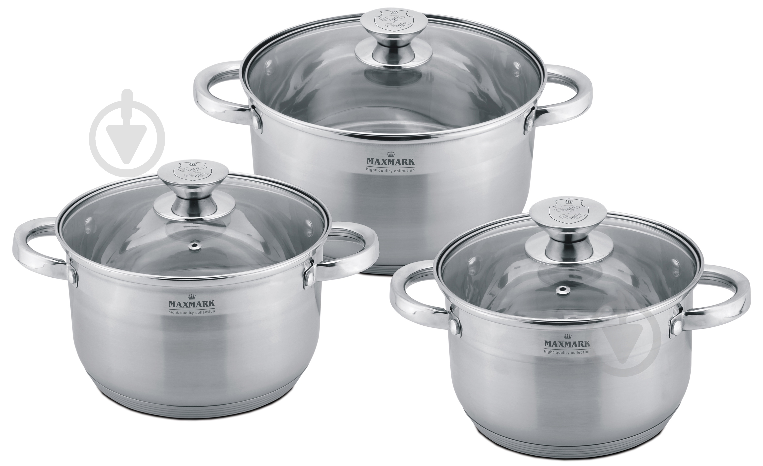 Набор посуды Maxmark 6 предметов MK-3506B - фото 1