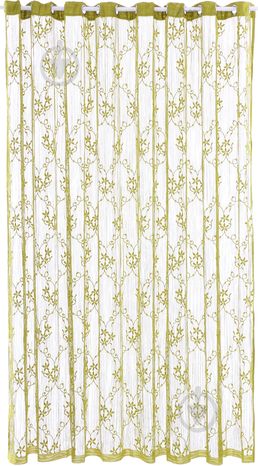 Тюль  Листок олива на кольцах 300x280 см - фото 1