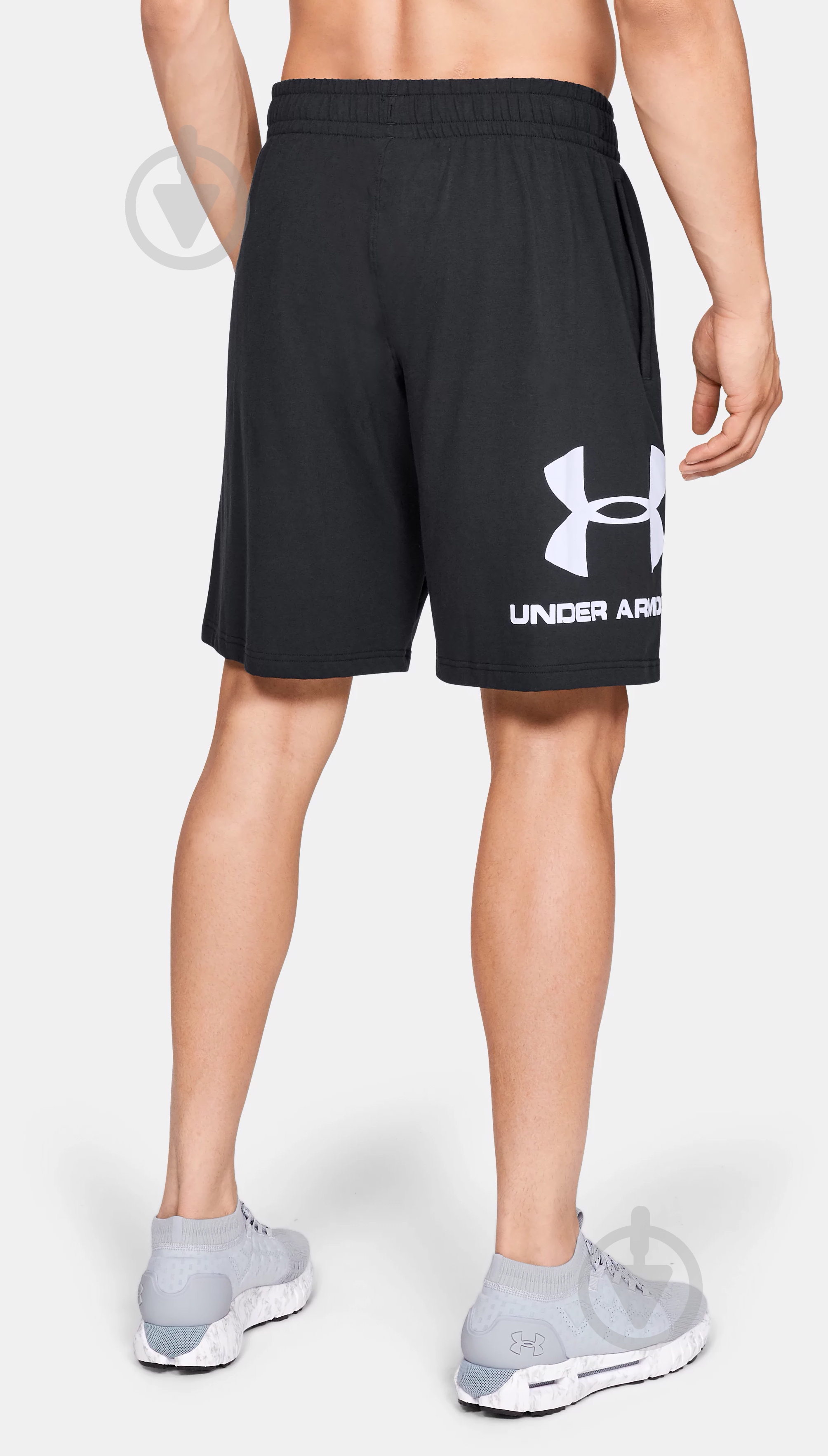 Шорты Under Armour UA Sportstyle Cotton Shorts 1329300-001 р. 2XL черный - фото 4