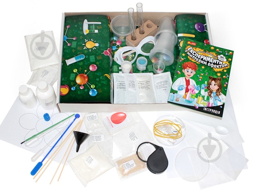 Набор для экспериментов Ранок Эксперименты с мгновенным эффектом 349455 - фото 2 Набор для экспериментов Ранок Эксперименты с мгновенным эффектом 349455 - фото 2