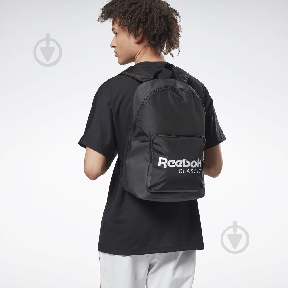 Рюкзак Reebok CL Core Backpack FL5397 чорний - фото 4