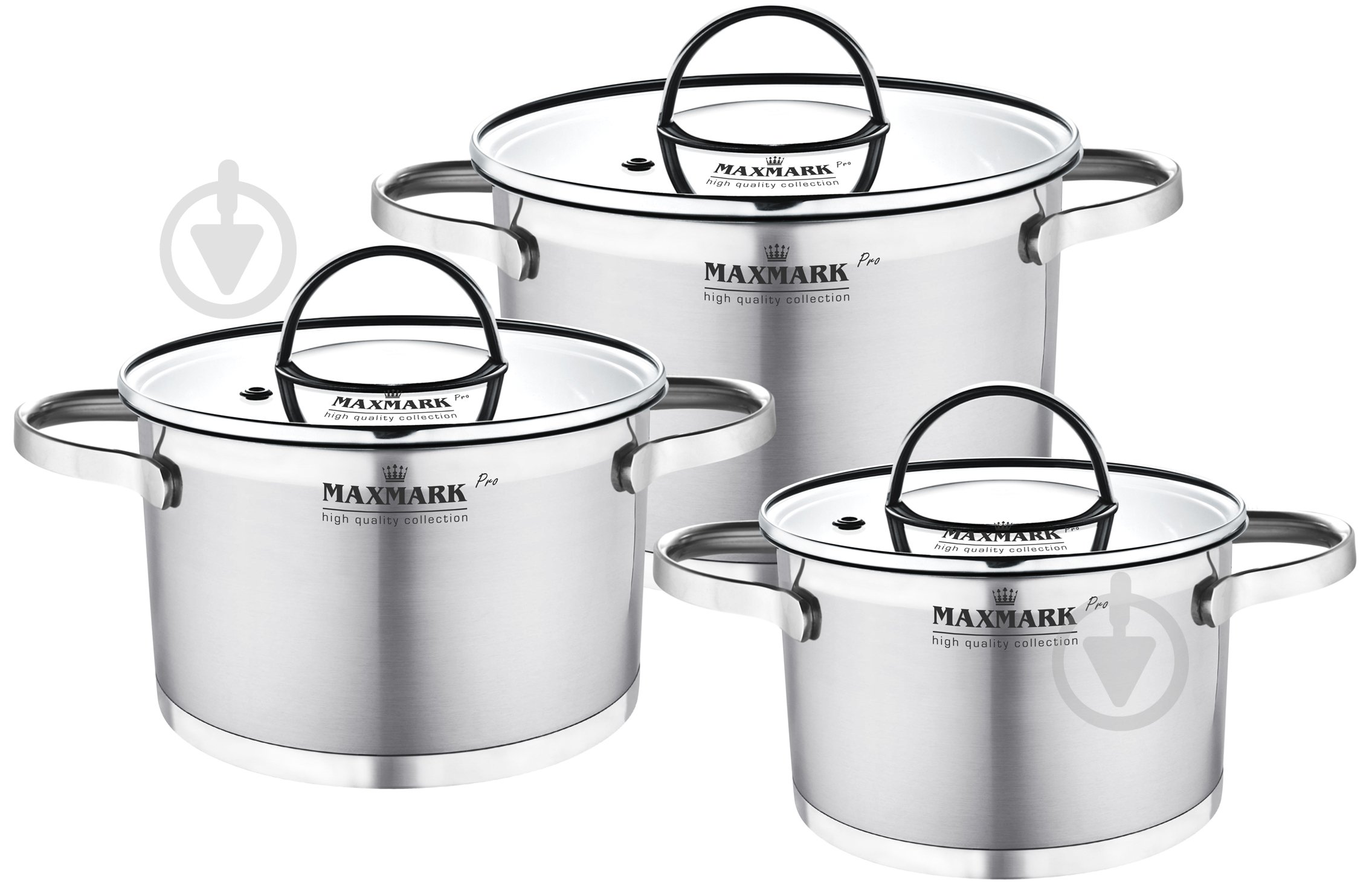 Набір посуду Maxmark 6 предметів MK-FL3306H - фото 1 Набір посуду Maxmark 6 предметів MK-FL3306H - фото 1