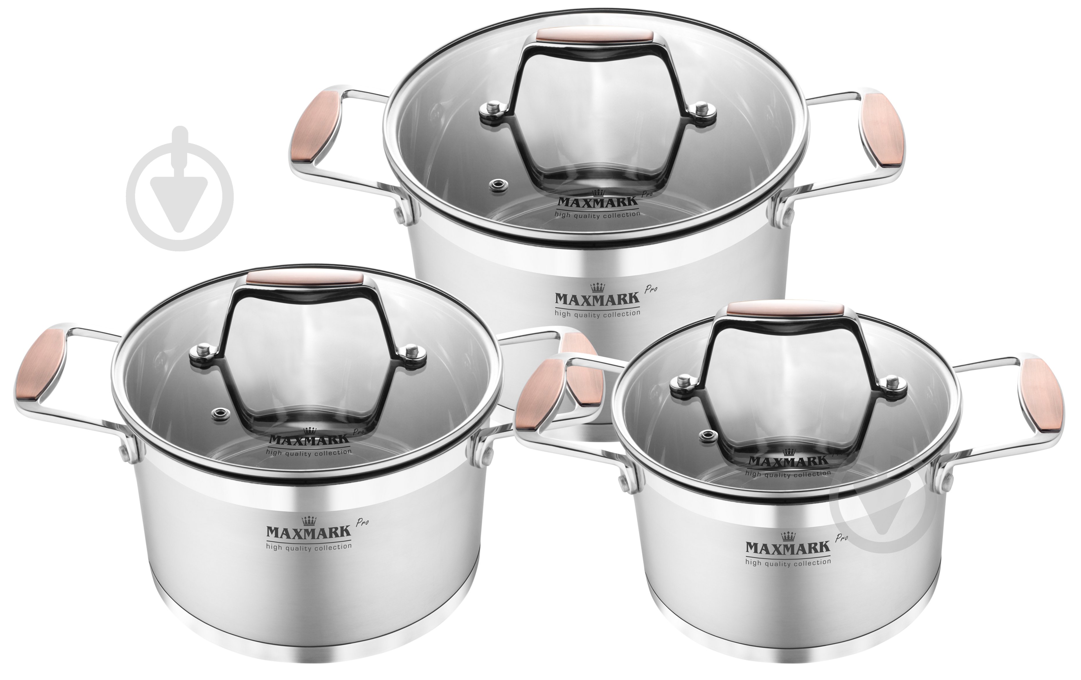 Набор посуды Maxmark 6 предметов MK-LX3206A - фото 1