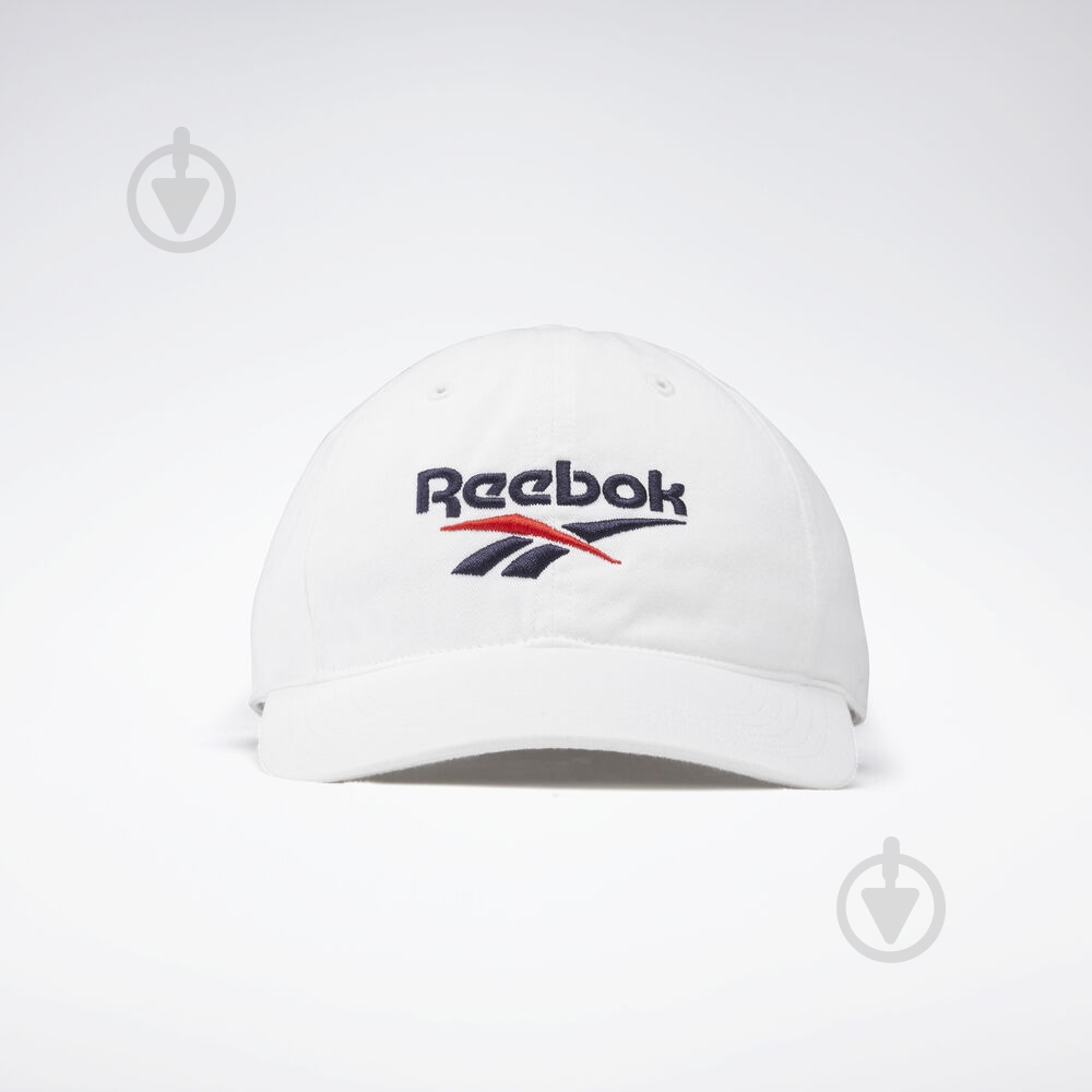 Кепка Reebok CL FO Vector Cap FL9598 OS белый - фото 1