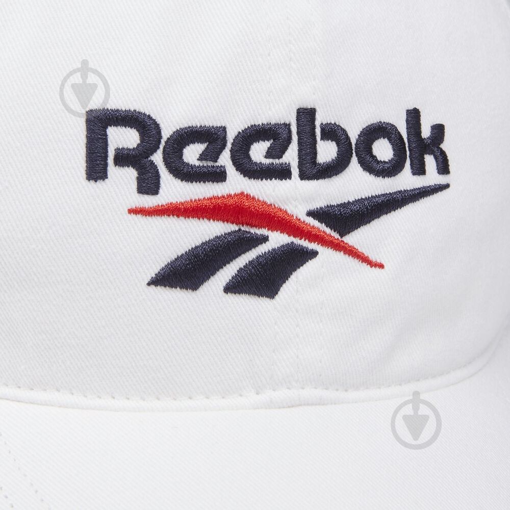 Кепка Reebok CL FO Vector Cap FL9598 OS белый - фото 3