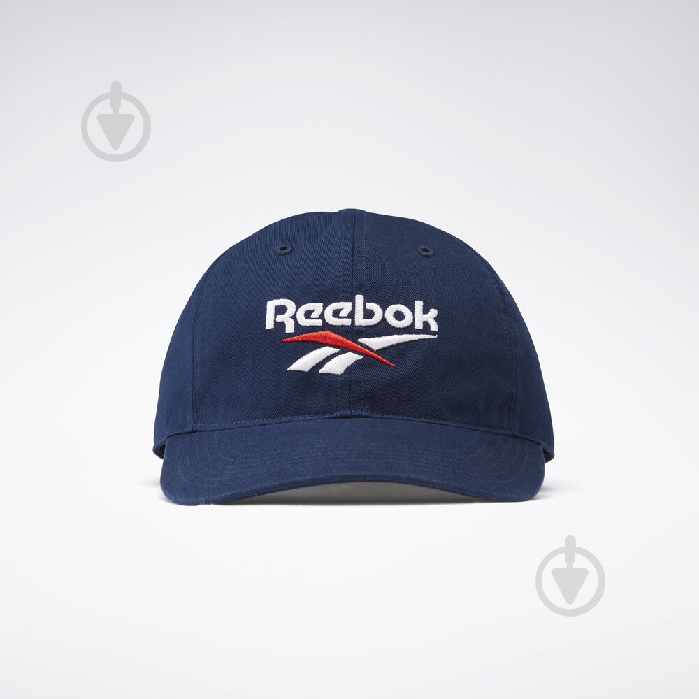 Кепка Reebok CL FO Vector Cap FL9600 OS синий - фото 1