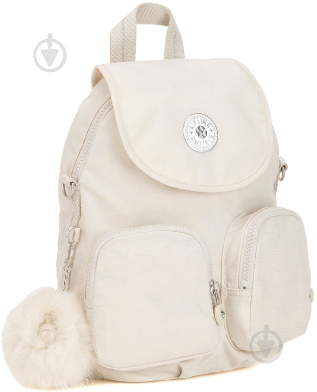 Рюкзак Kipling Firefly Up белый K2351223H - фото 1