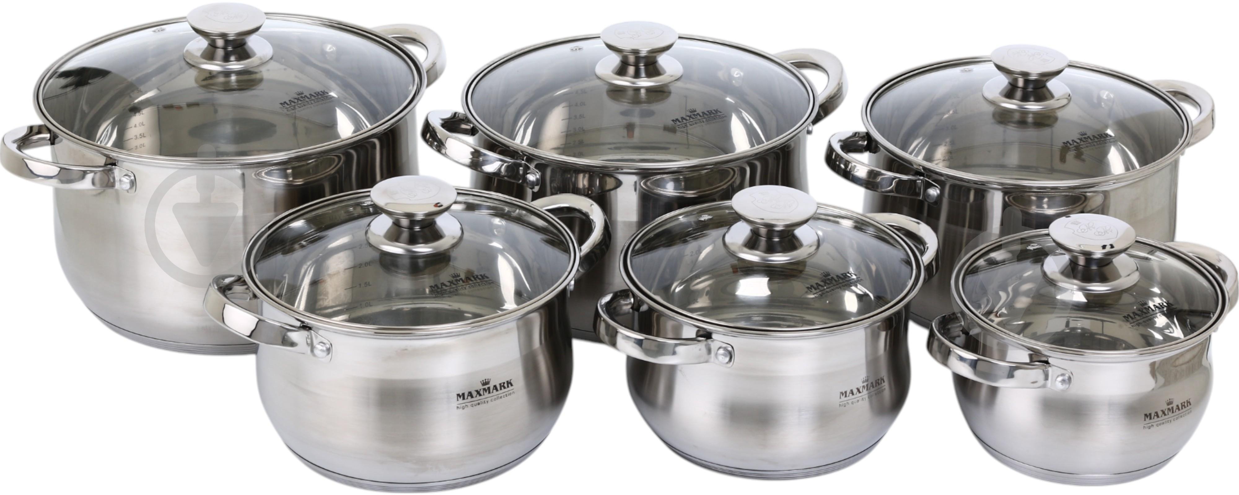 Набір посуду Maxmark 12 предметів MK-BL25 - фото 1
