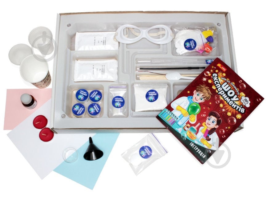 Набор для экспериментов Ранок Шоу экспериментов 409994 - фото 2 Набор для экспериментов Ранок Шоу экспериментов 409994 - фото 2