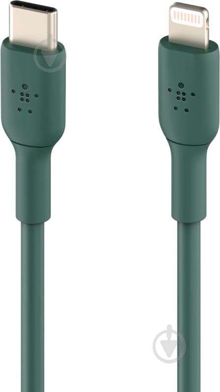 Кабель Belkin USB Type-C to Lightning 1 м midnight green (CAA003BT1MMG) - фото 4