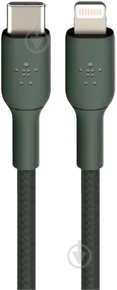 Кабель Belkin USB Type-C to Lightning 1 м midnight green (CAA003BT1MMG) - фото 2