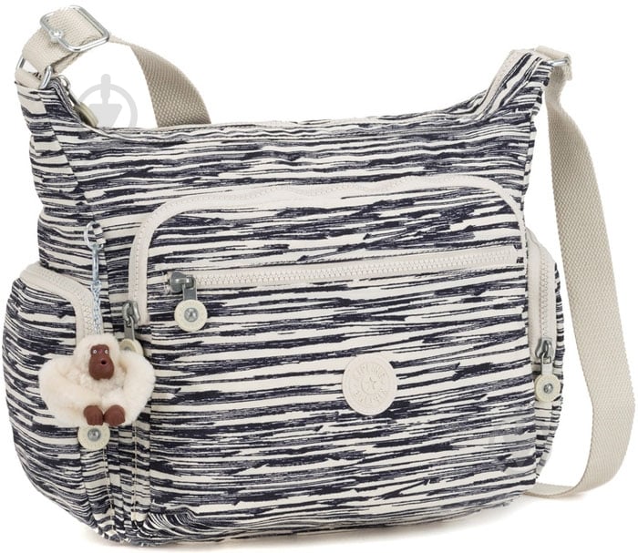 Сумка женская Kipling Gabbie S белый с рисунком K1525518P - фото 1