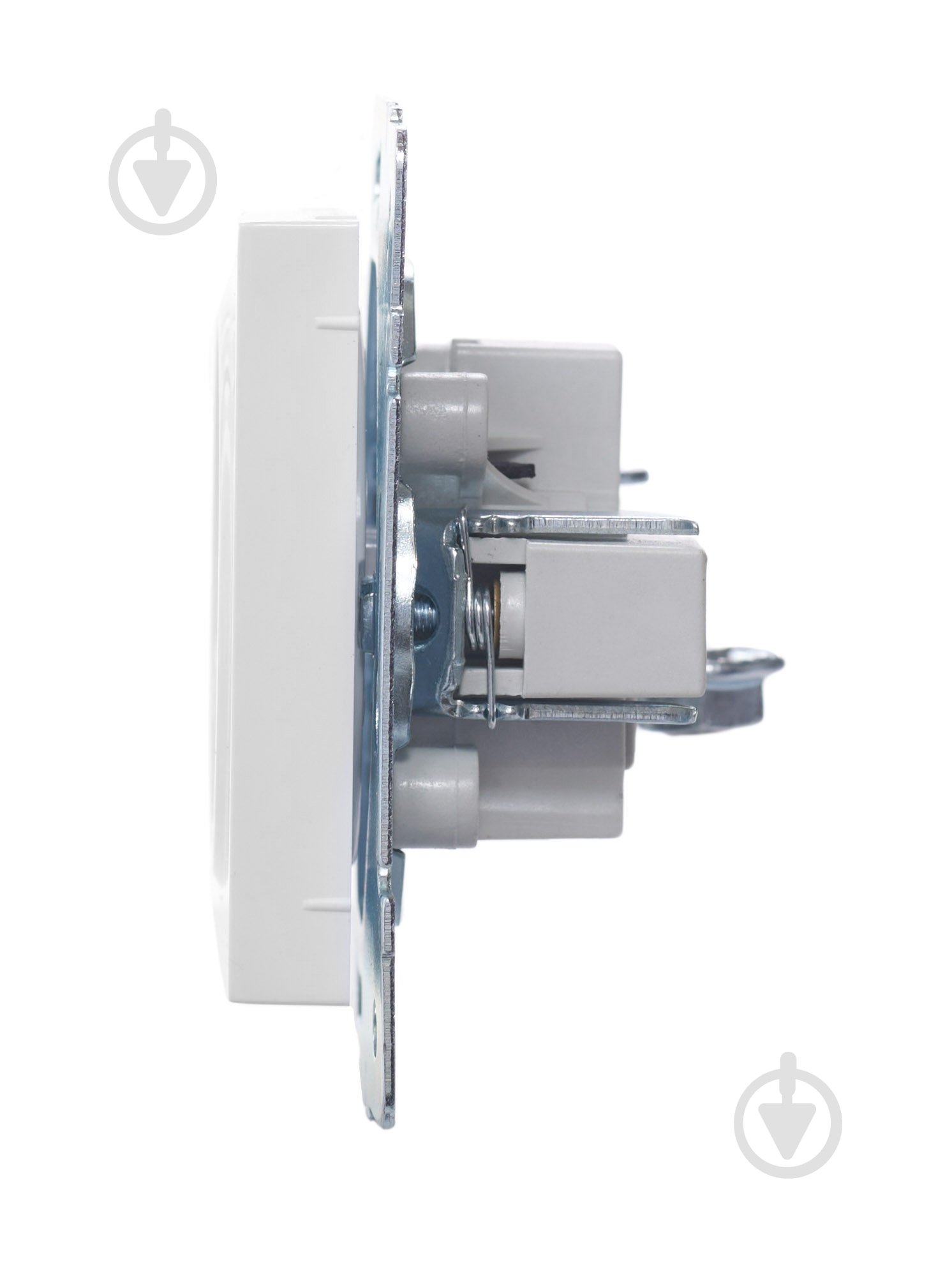 Розетка бытовая без заземления Lezard Vesna IP20 белый 742-0288-121B - фото 4