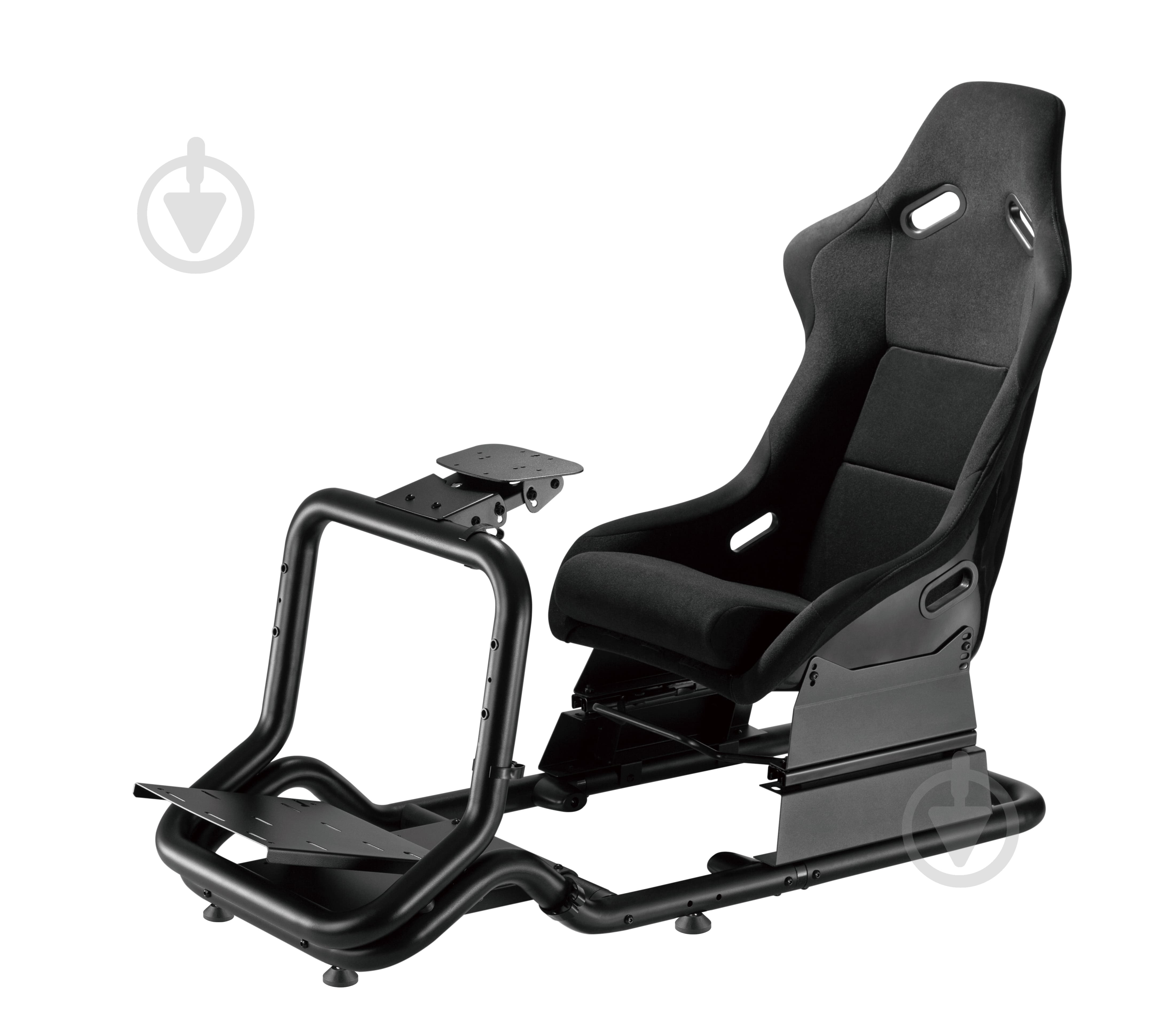 Кресло игровое GamePro кокпит RS167 черный - фото 2