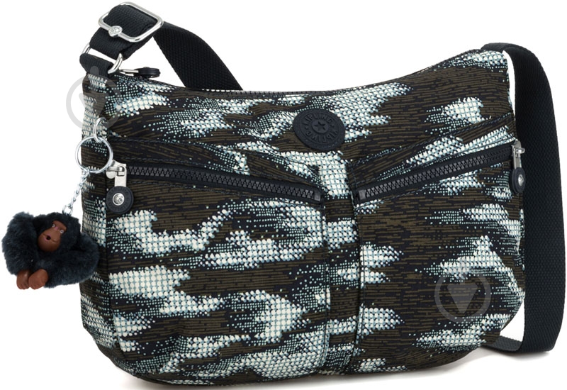 Сумка женская Kipling Izellah черный с узором K0214421Q - фото 1