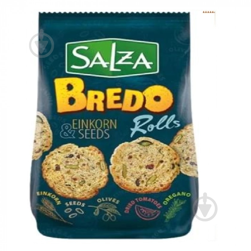 Сухарики SALZA Einkorn&Seeds Bredo Rolls - фото 1 Сухарики SALZA Einkorn&Seeds Bredo Rolls - фото 1