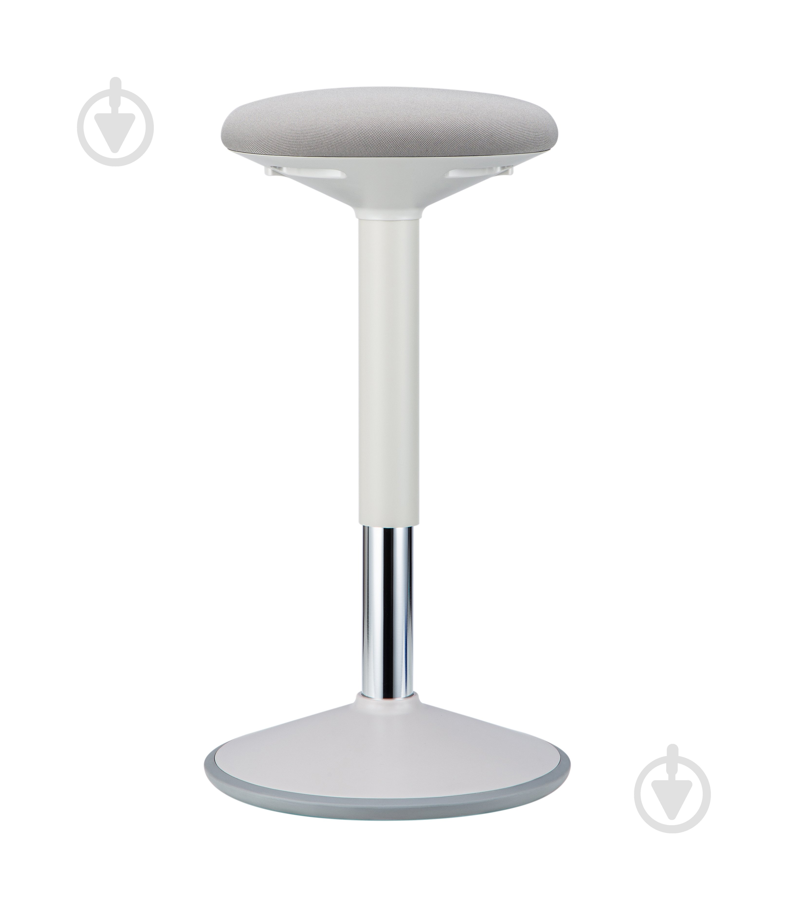 Стілець OfficePro із регулюванням висоти S448 сірий - фото 3