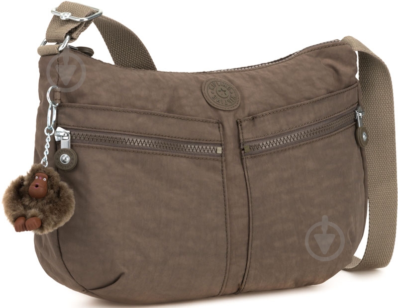 Сумка женская Kipling Izellah коричневый K0214477W - фото 1 Сумка женская Kipling Izellah коричневый K0214477W - фото 1