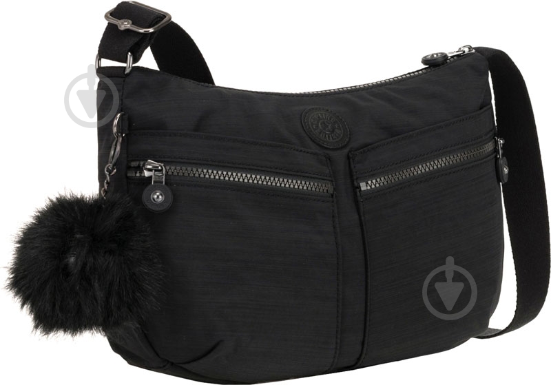 Сумка женская Kipling Izellah черный K12592G33 - фото 1 Сумка женская Kipling Izellah черный K12592G33 - фото 1