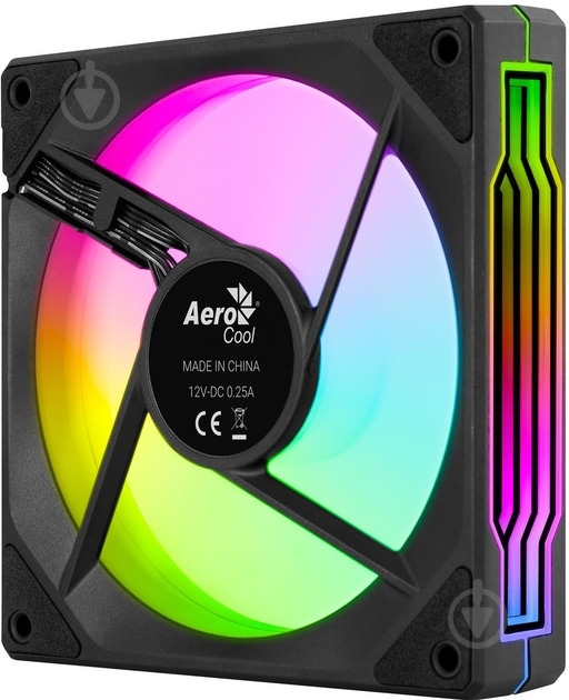 Вентилятор AeroCool Phantom M-3 12 PWM ARGB Black (ACF3-MR11217.11) - фото 3