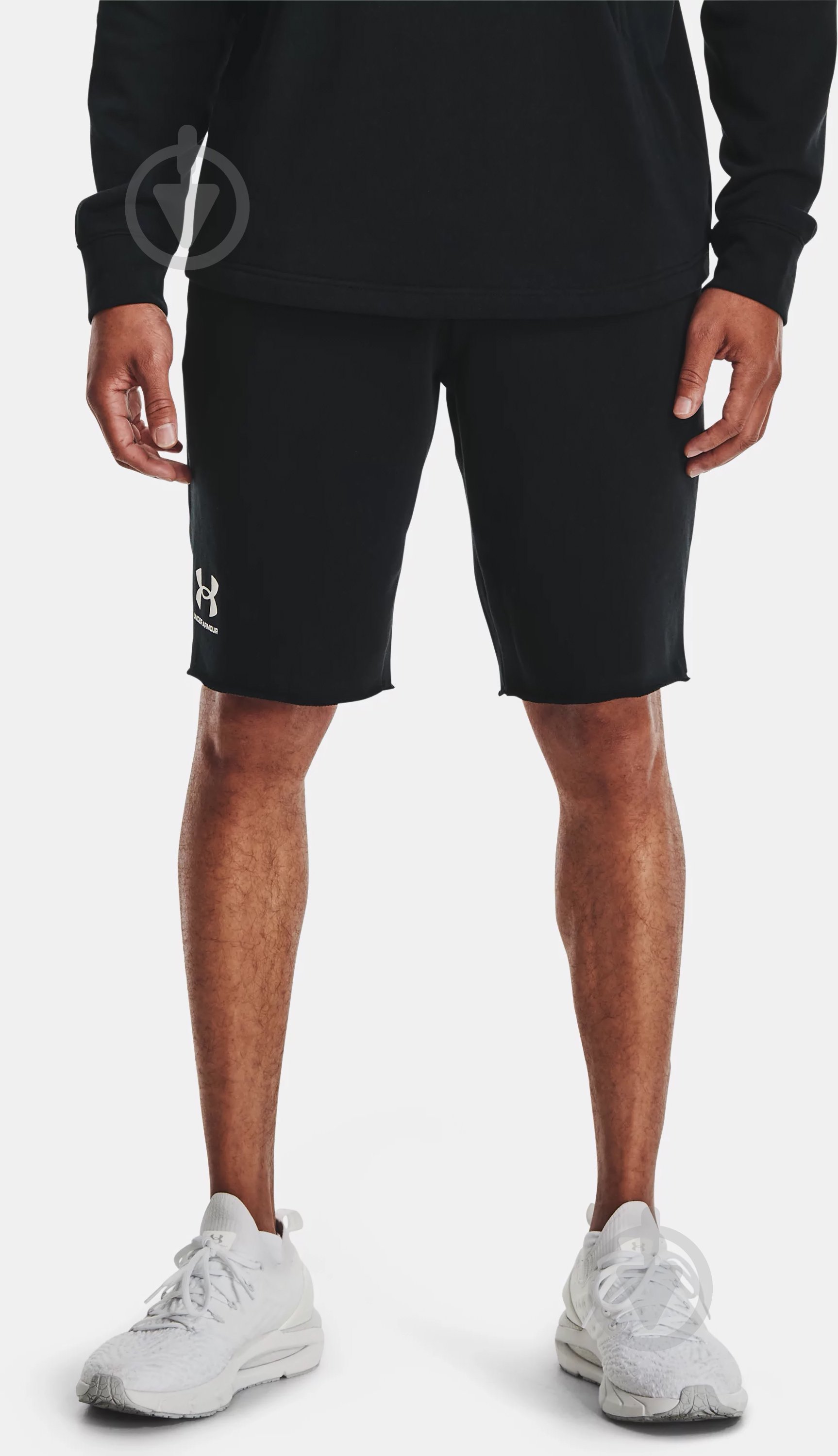 Шорти Under Armour UA RIVAL TERRY SHORT 1361631-001 р. L чорний - фото 3