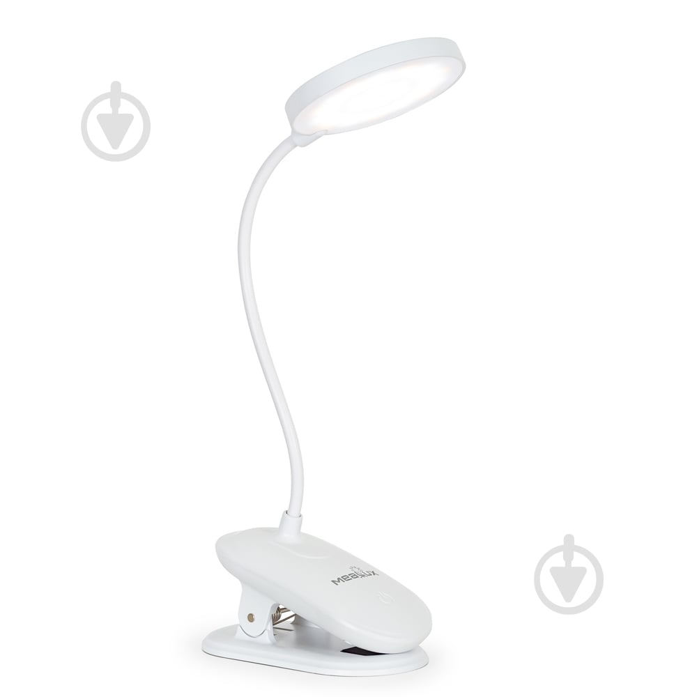 Настольная лампа аккумуляторная Mealux DL-12 1x10 Вт белый 248759 - фото 1 Настольная лампа аккумуляторная Mealux DL-12 1x10 Вт белый 248759 - фото 1
