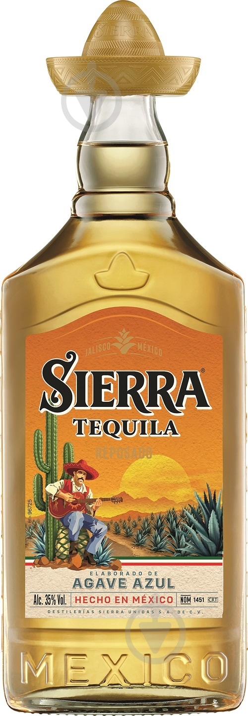 Текила Sierra Reposado 0,5 л 35% - фото 1 Текила Sierra Reposado 0,5 л 35% - фото 1