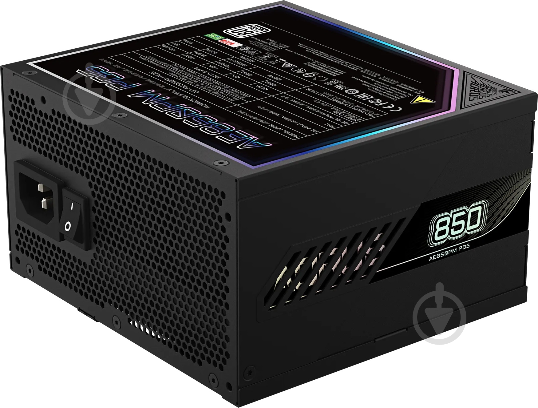 Блок живлення Gigabyte Aorus Elite GP-AE850PM PG5 850 Вт - фото 4