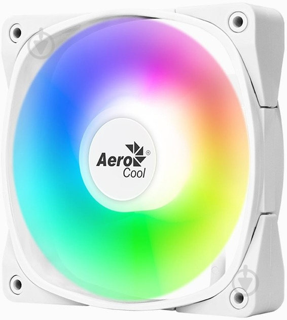 Вентилятор AeroCool Frame X 12 PWM ARGB White (ACF3-FM11217.21) - фото 2 Вентилятор AeroCool Frame X 12 PWM ARGB White (ACF3-FM11217.21) - фото 2
