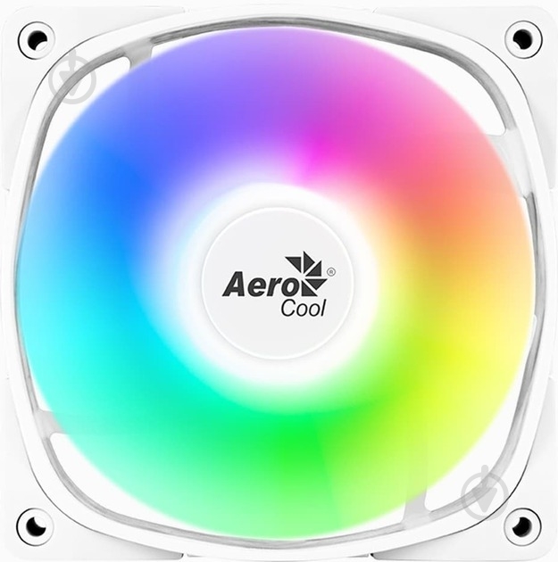 Вентилятор AeroCool Frame X 12 PWM ARGB White (ACF3-FM11217.21) - фото 1 Вентилятор AeroCool Frame X 12 PWM ARGB White (ACF3-FM11217.21) - фото 1